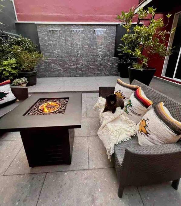 Luxurious Mid Century Modern Folk Art Home Мехико Экстерьер фото